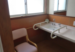 脱衣所　共同生活介護　和　那須塩原